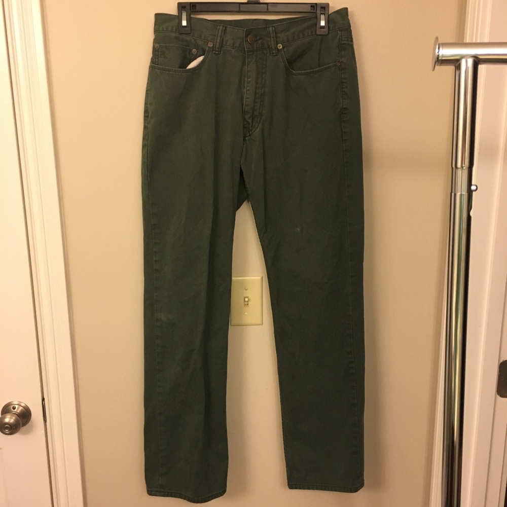 Army Green Polo Jeans size 32x32
